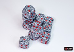 Speckled Granite 16mm d6 Dice Block (12 dice) - CHX25720